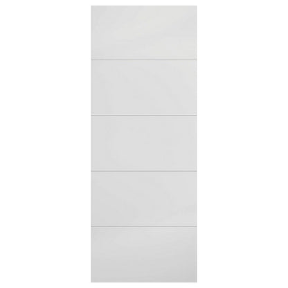 LPD Doors Smooth Horizontal 4 Line Moulded Door - JJ Building Materials