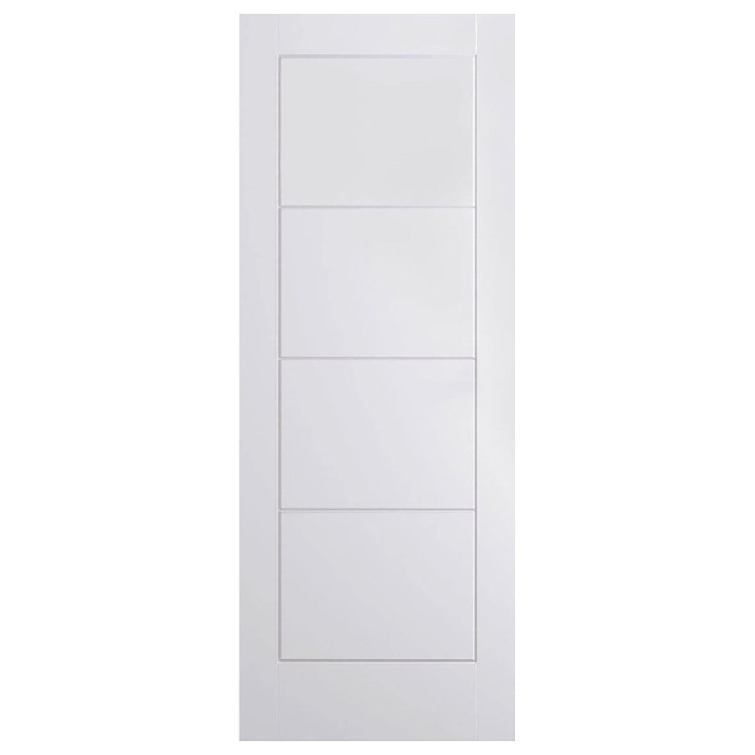 LPD Doors Smooth Ladder Moulded FD30 Fire Door - JJ Building Materials