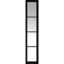 LPD Doors Soho Pre Finished Black 1981mm x 292mm (11") x 35mm Demi Panel - JJ Building Materials