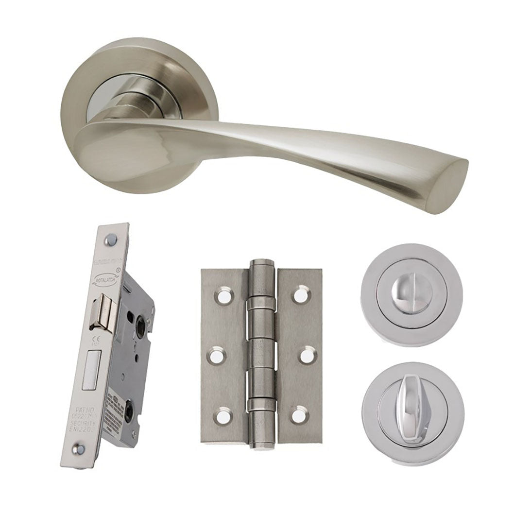 LPD Doors Solar Privacy Handle Hardware Pack - JJ Building Materials