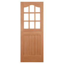 LPD Doors Stable 9-Light M&T Hardwood External Door - JJ Building Materials
