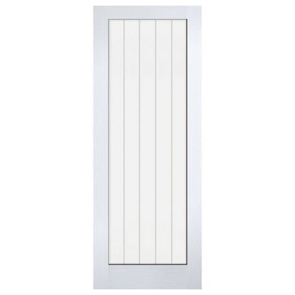 LPD Doors Textured Vertical 1 Lite Glazed Internal Door - JJ Building Materials