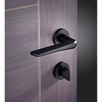 LPD Doors Turin Matt Black Privacy Hardware Pack - JJ Building Materials