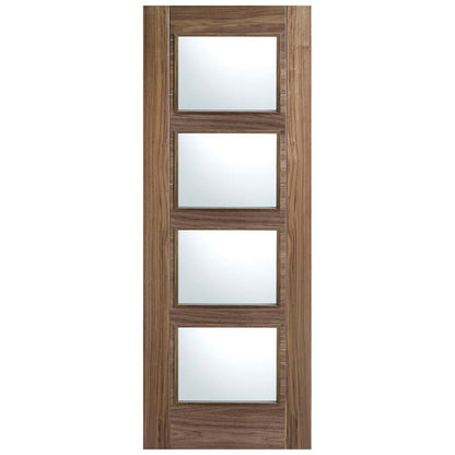 LPD Doors Vancouver 4-Line Clear Glazed Door - JJ Building Materials