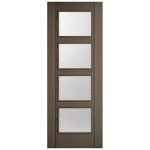 LPD Doors Vancouver 4-Line Clear Glazed Door - JJ Building Materials