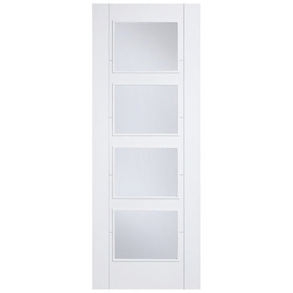 LPD Doors Vancouver 4-Line Clear Glazed Door - JJ Building Materials