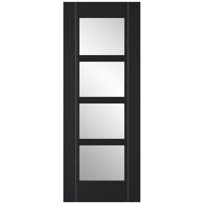LPD Doors Vancouver 4-Line Clear Glazed Door - JJ Building Materials