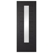 LPD Doors Vancouver Black Fresno Long Light Internal Door - JJ Building Materials