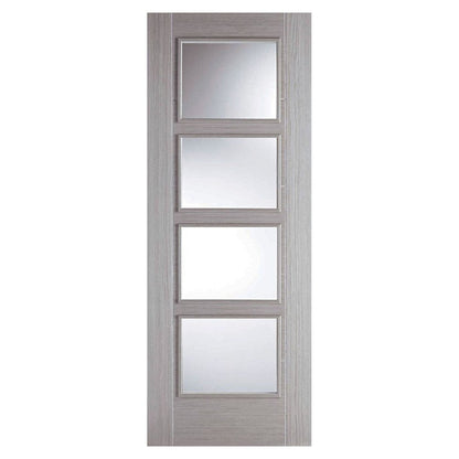 LPD Doors Vancouver FD30 4 Light Fire Door - JJ Building Materials