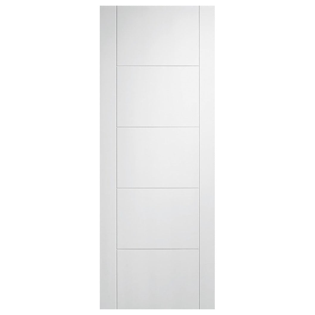 LPD Doors Vancouver White Primed FD60 Fire Door - JJ Building Materials