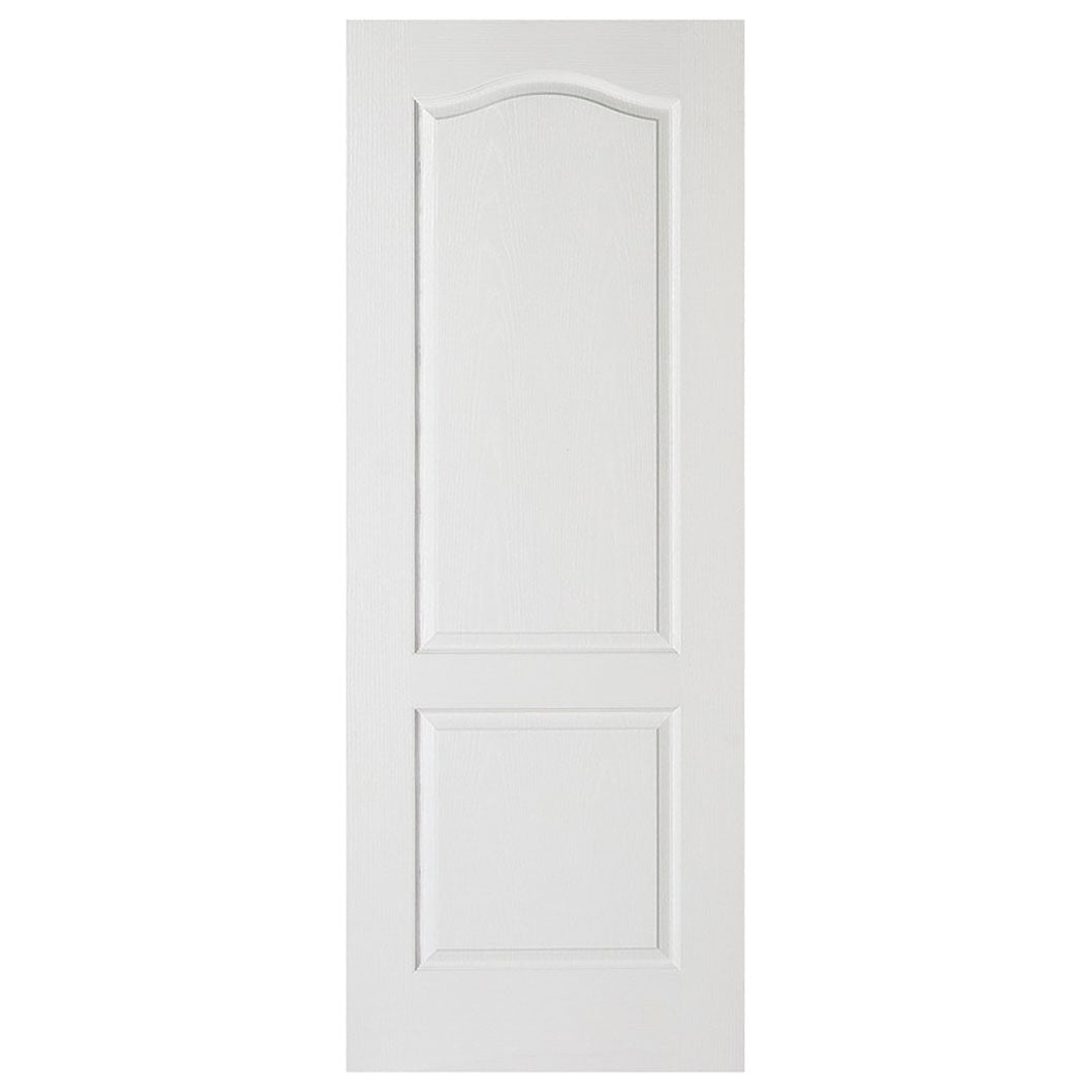 LPD Doors White Classical 2-Panel Textured Firecheck Fire Door - JJ Building Materials
