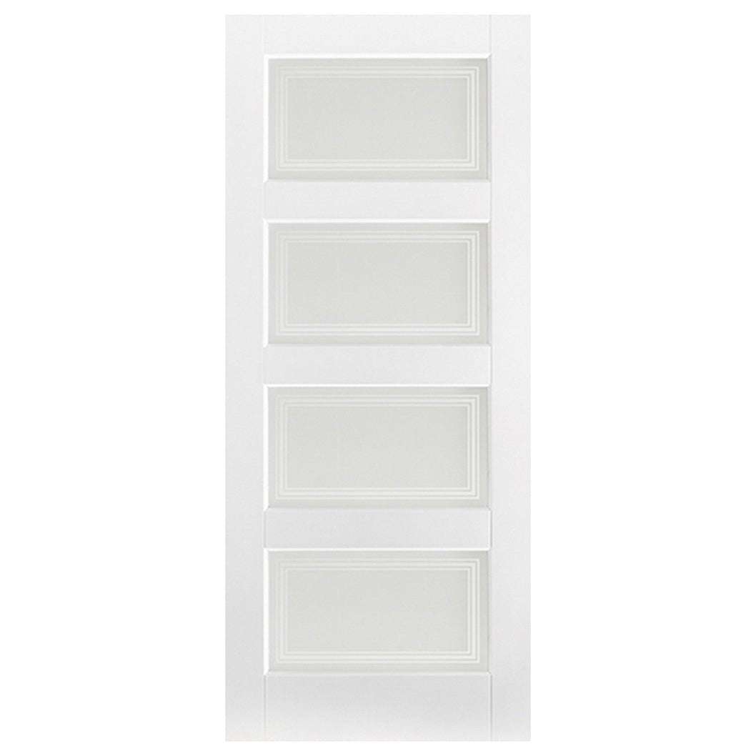 LPD Doors White Contemporary Glazed Interior Door - JJ Building Materials