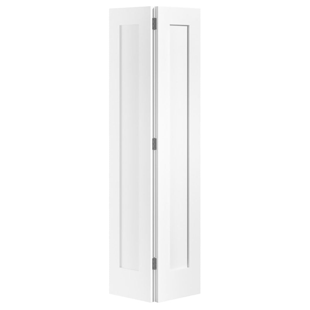 LPD Doors White Pattern 10 Primed Bifold 1-Panel Internal Doors - JJ Building Materials