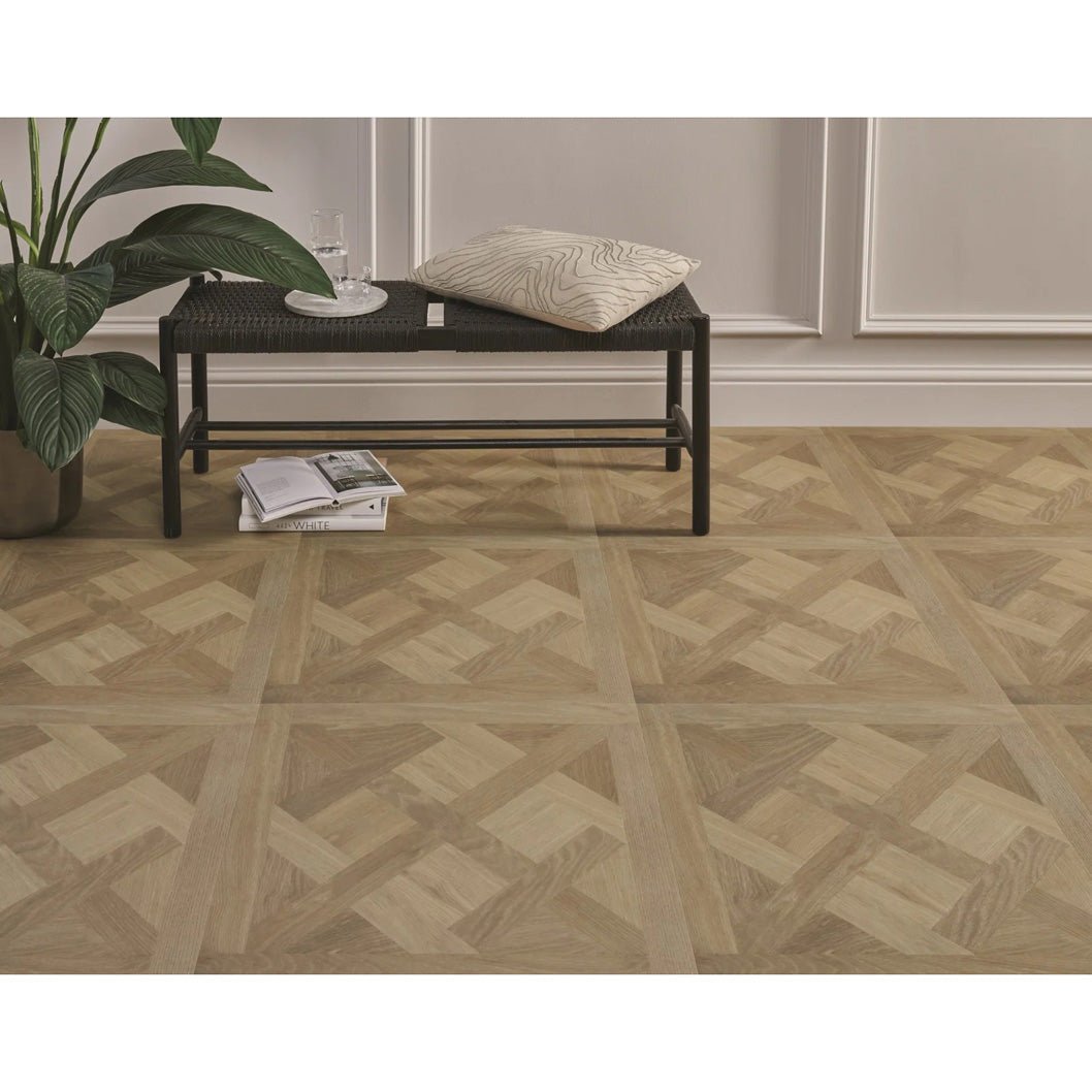 Luvanto LVT Flooring Basketweave Premium Design Basketweave/Shaker 600x600x2.5mm Pack Size - 3.6m2 - JJ Building Materials