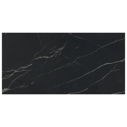 Luvanto LVT Flooring Black Marble Deep Emboss Bevelled Edge Premium Click Plus Stone 305x610x5mm Pack Size - 1.67m2 - JJ Building Materials
