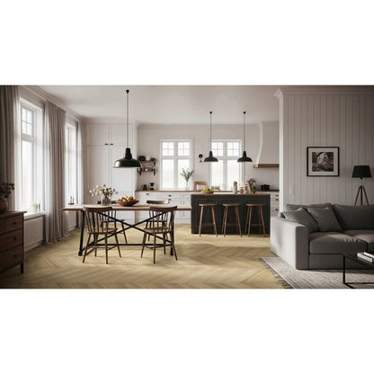 Luvanto LVT Flooring Chevron Premium Design Chevron 135x538x2.5mm Pack Size - 1.25m2 - JJ Building Materials