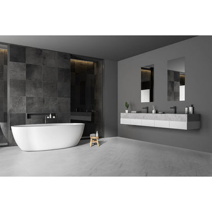 Luvanto LVT Flooring Deep Emboss Bevelled Edge Design Stone Tiles 305x610x2.5mm Pack Size - 3.34m2 - JJ Building Materials