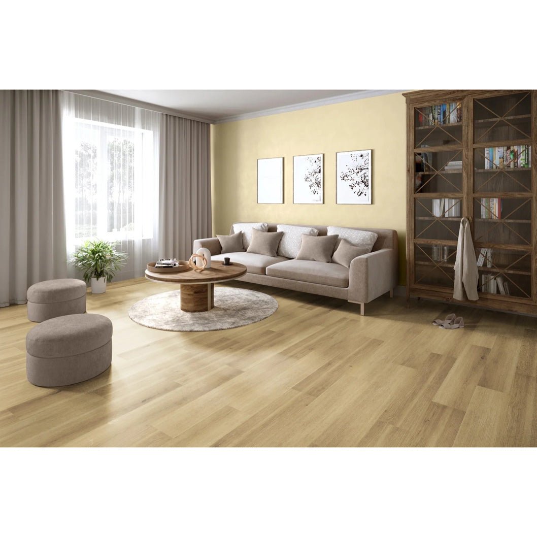 Luvanto LVT Flooring Deep Emboss Bevelled Edge Design Wood Planks 152x914x2.5mm Pack Size - 3.34m2 - JJ Building Materials