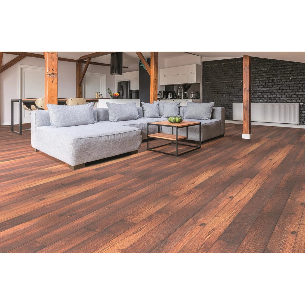 Luvanto LVT Flooring Deep Emboss Bevelled Edge Design Wood Planks 152x914x2.5mm Pack Size - 3.34m2 - JJ Building Materials