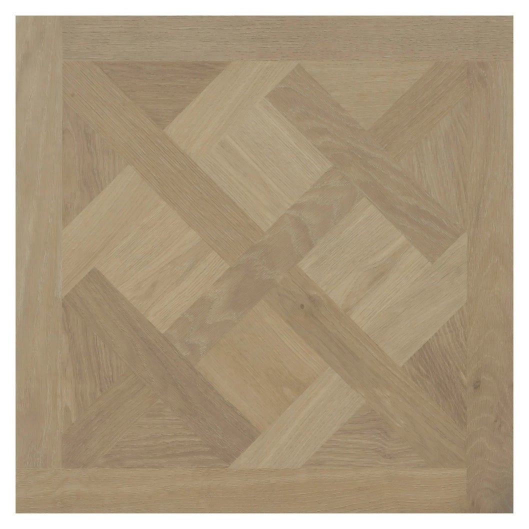 Luvanto LVT Flooring Deep Emboss Bevelled Edge Premium Click Plus Basketweave 600x600x6mm Pack Size - 2.16m2 - JJ Building Materials