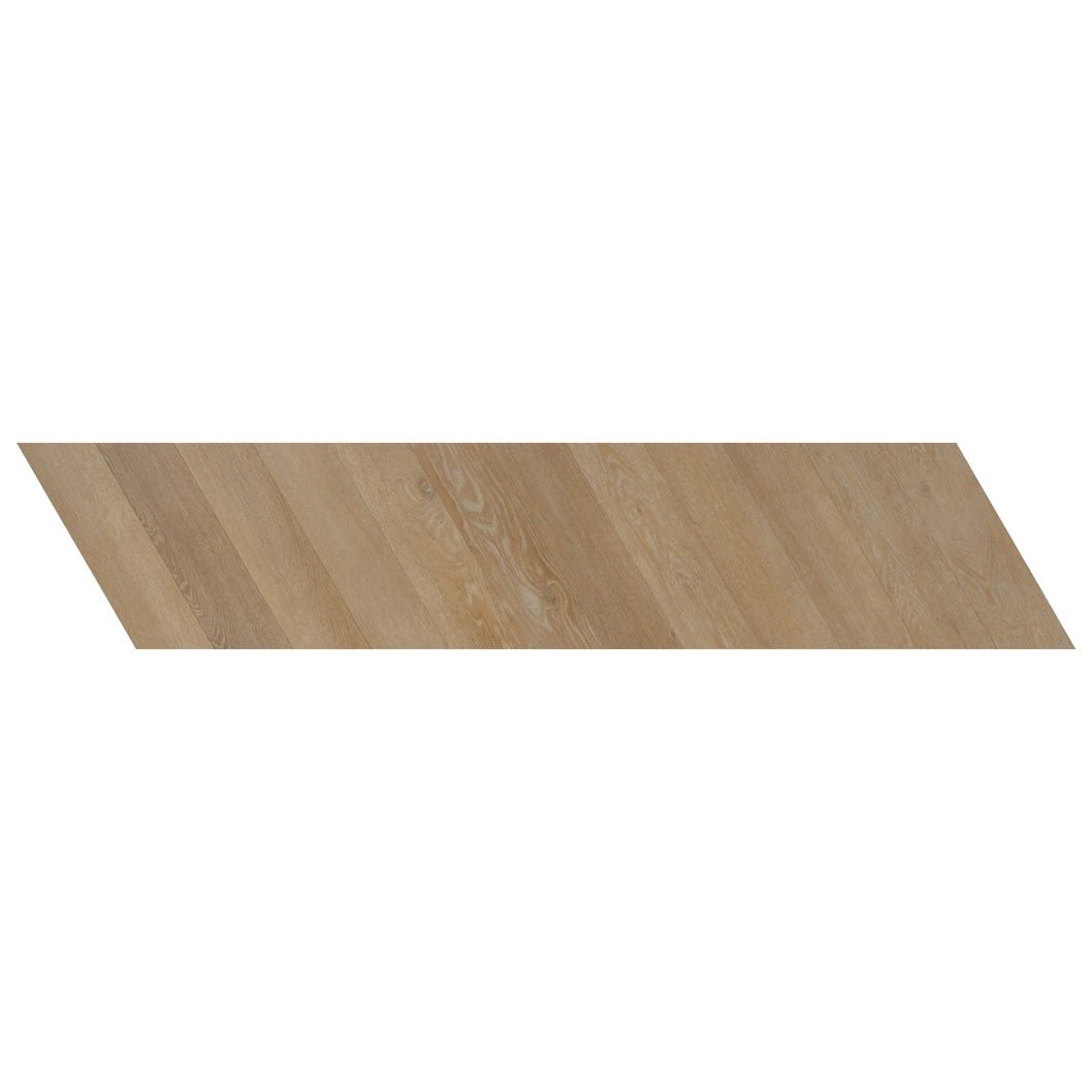 Luvanto LVT Flooring Deep Emboss Bevelled Edge Premium Click Plus Chevron 305x1407.8x8mm Pack Size - 1.72m2 - JJ Building Materials