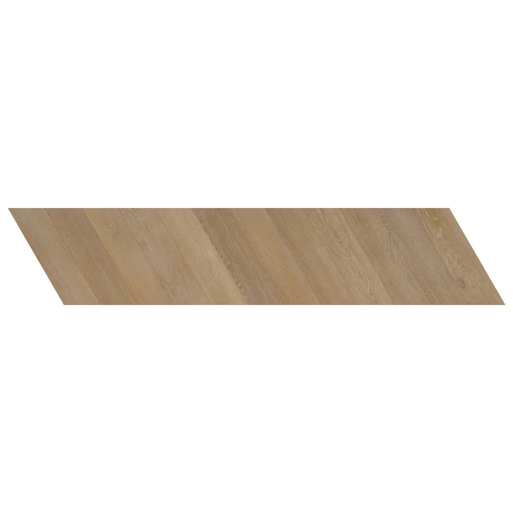 Luvanto LVT Flooring Deep Emboss Bevelled Edge Premium Click Plus Chevron 305x1407.8x8mm Pack Size - 1.72m2 - JJ Building Materials