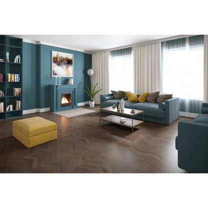 Luvanto LVT Flooring Deep Emboss Bevelled Edge Premium Click Plus Chevron 305x1407.8x8mm Pack Size - 1.72m2 - JJ Building Materials