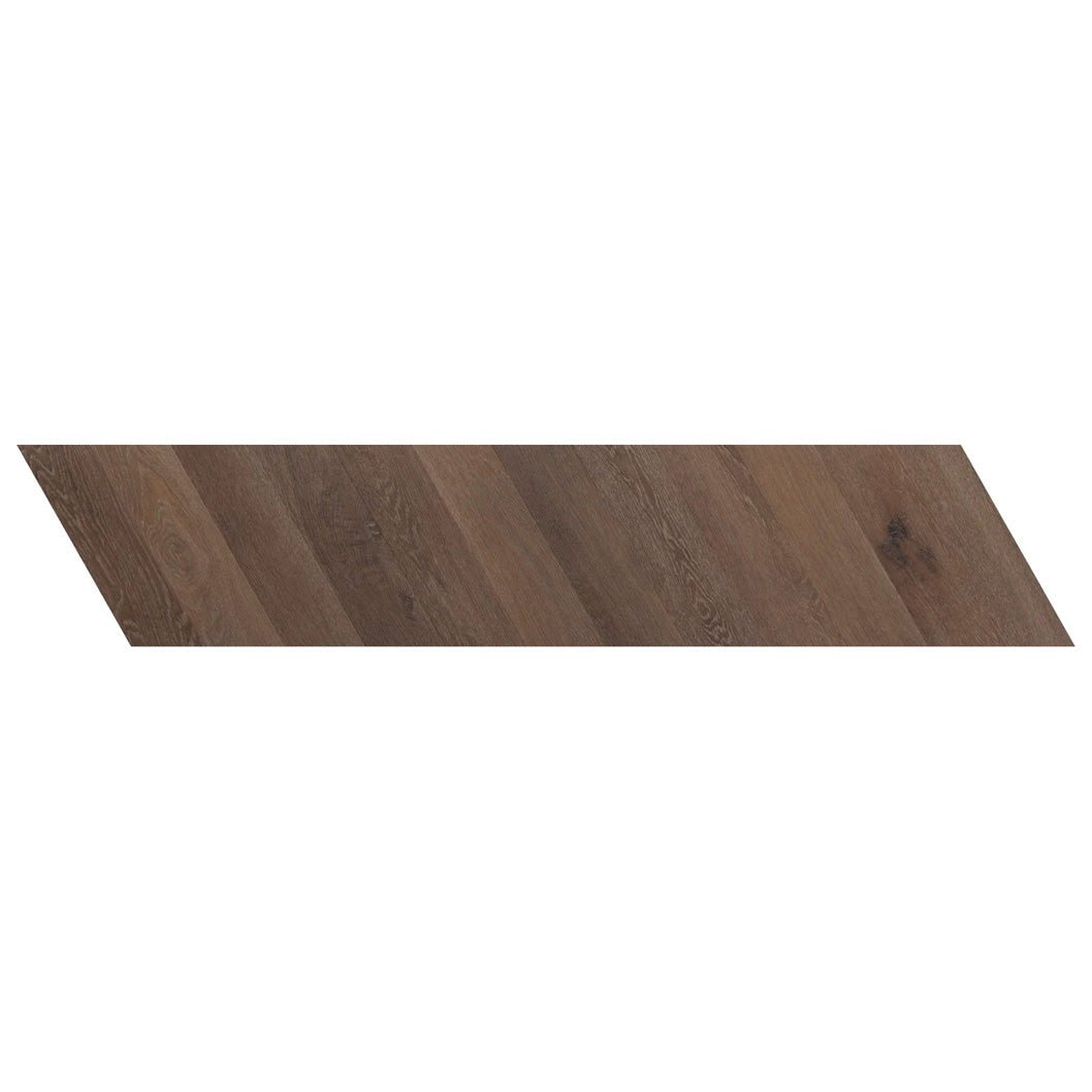 Luvanto LVT Flooring Deep Emboss Bevelled Edge Premium Click Plus Chevron 305x1407.8x8mm Pack Size - 1.72m2 - JJ Building Materials