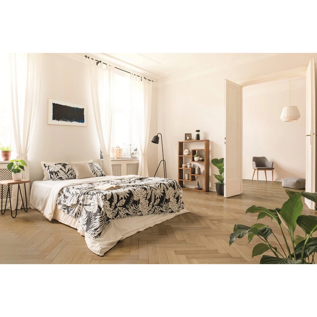 Luvanto LVT Flooring Deep Emboss Bevelled Edge Premium Click Plus Planks 126x630x6mm Pack Size - 1.43m2 - JJ Building Materials