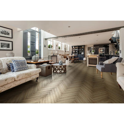Luvanto LVT Flooring Deep Emboss Bevelled Edge Premium Click Plus Planks 126x630x6mm Pack Size - 1.43m2 - JJ Building Materials