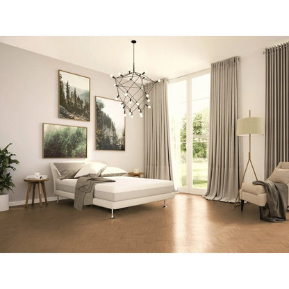 Luvanto LVT Flooring Deep Emboss Bevelled Edge Premium Click Plus Planks 126x630x6mm Pack Size - 1.43m2 - JJ Building Materials