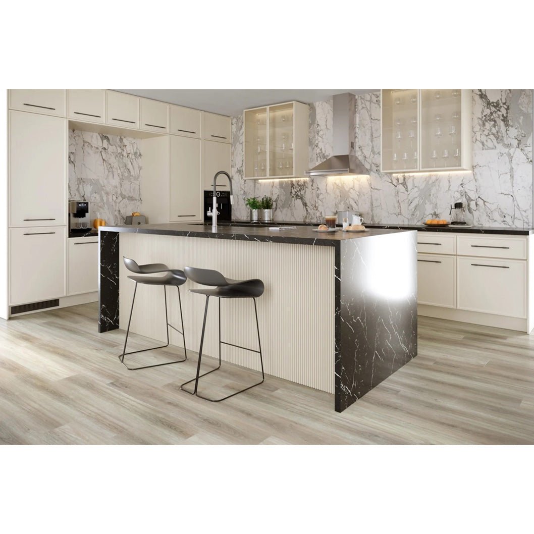 Luvanto LVT Flooring Deep Emboss Bevelled Edge Premium Click Plus Planks 228x1220x5mm Pack Size - 1.95m2 - JJ Building Materials