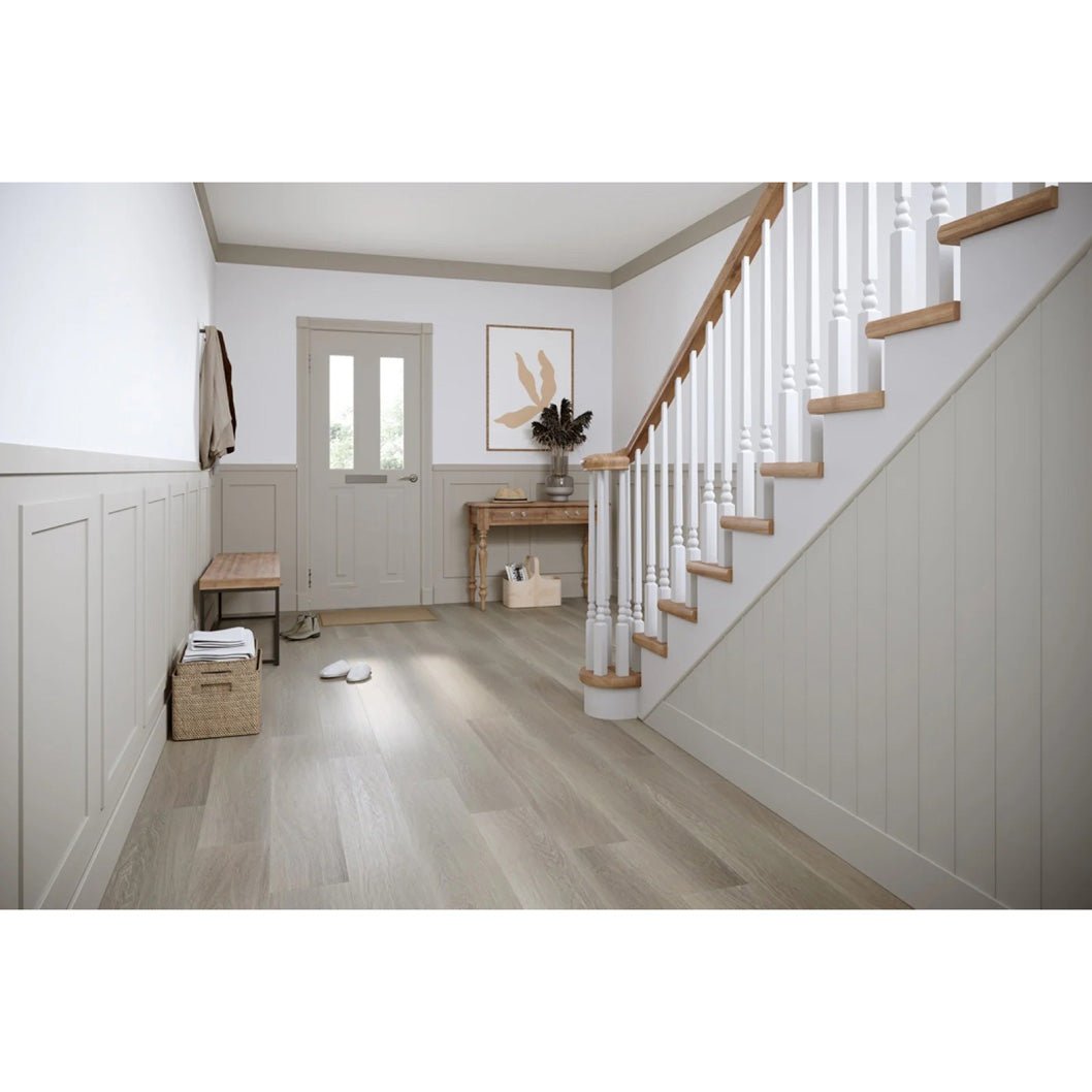 Luvanto LVT Flooring Deep Emboss Bevelled Edge Premium Design Wood Planks 184x1220x2.5mm Pack Size -3.37m2 - JJ Building Materials