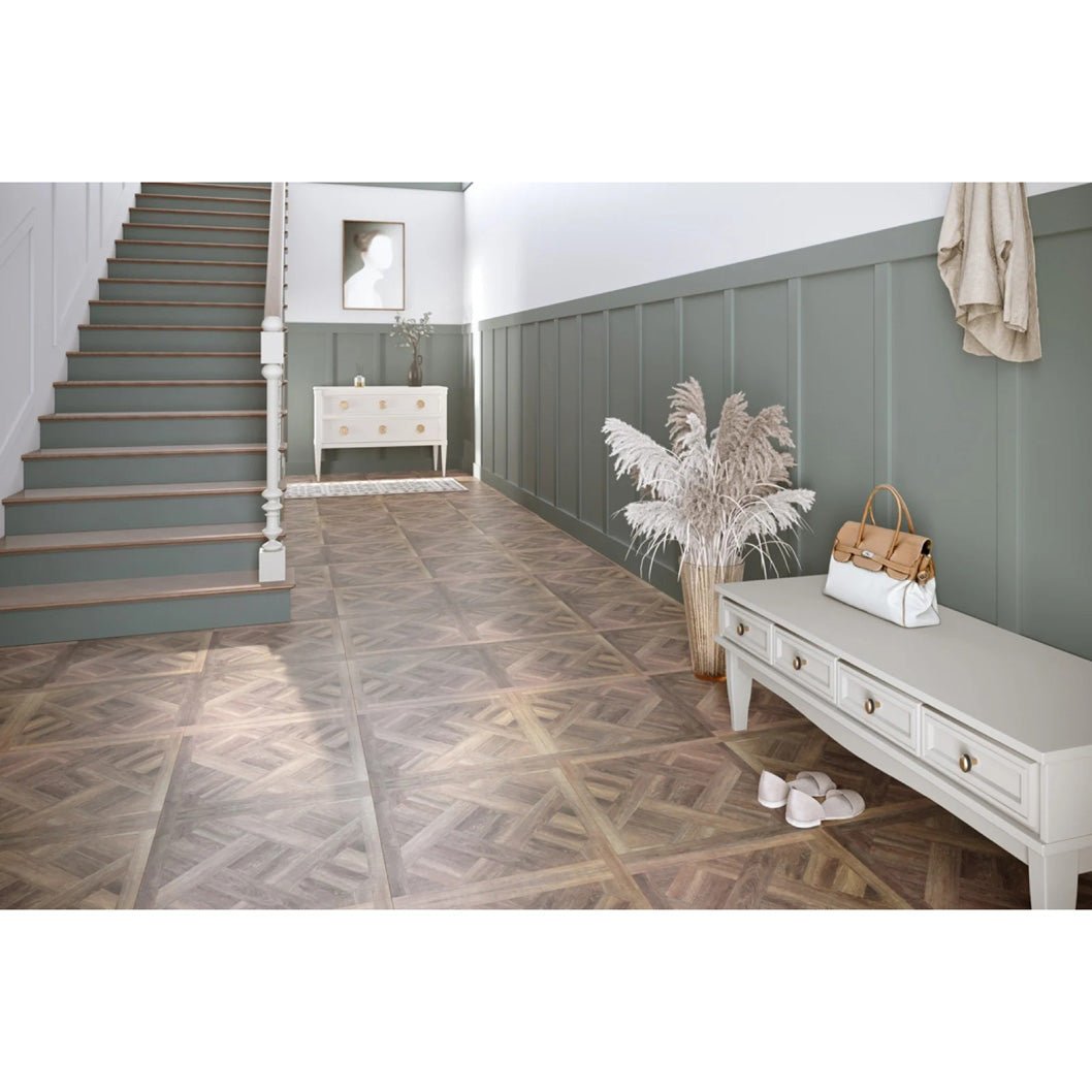 Luvanto LVT Flooring Shaker Premium Design Basketweave/Shaker 600x600x2.5mm Pack Size - 2.88m2 - JJ Building Materials