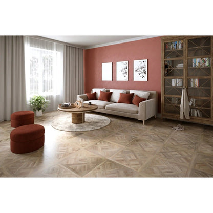 Luvanto LVT Flooring Shaker Premium Design Basketweave/Shaker 600x600x2.5mm Pack Size - 2.88m2 - JJ Building Materials
