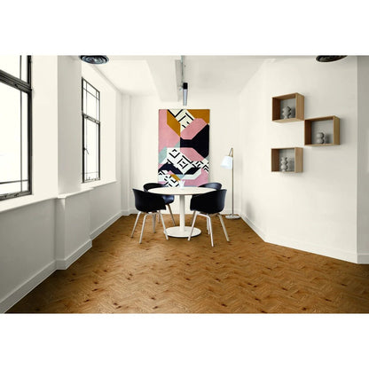 Luvanto LVT Flooring Traditional Herringbone Design 76.2x304.8x2.5mm Pack Size - 2.32m2 - JJ Building Materials