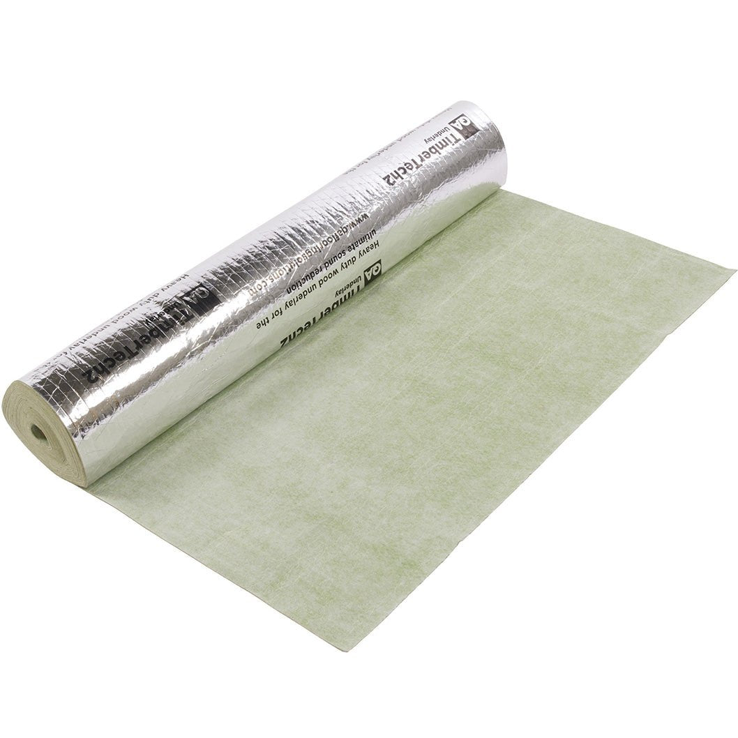 Luvanto TimberTech2 Silver Underlay - 1000x10000x2mm - JJ Building Materials