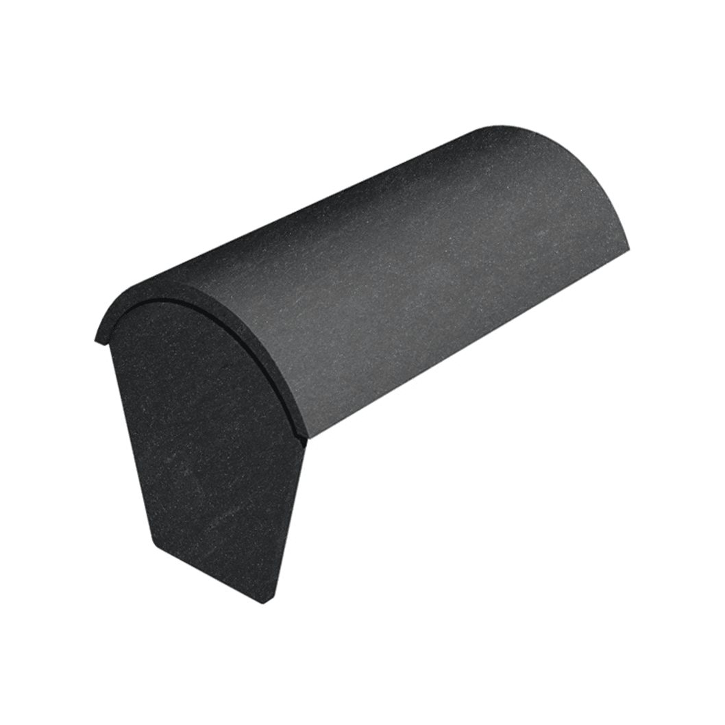 Marley Concrete 457mm Segmental Stop End Ridge tile - JJ Building Materials