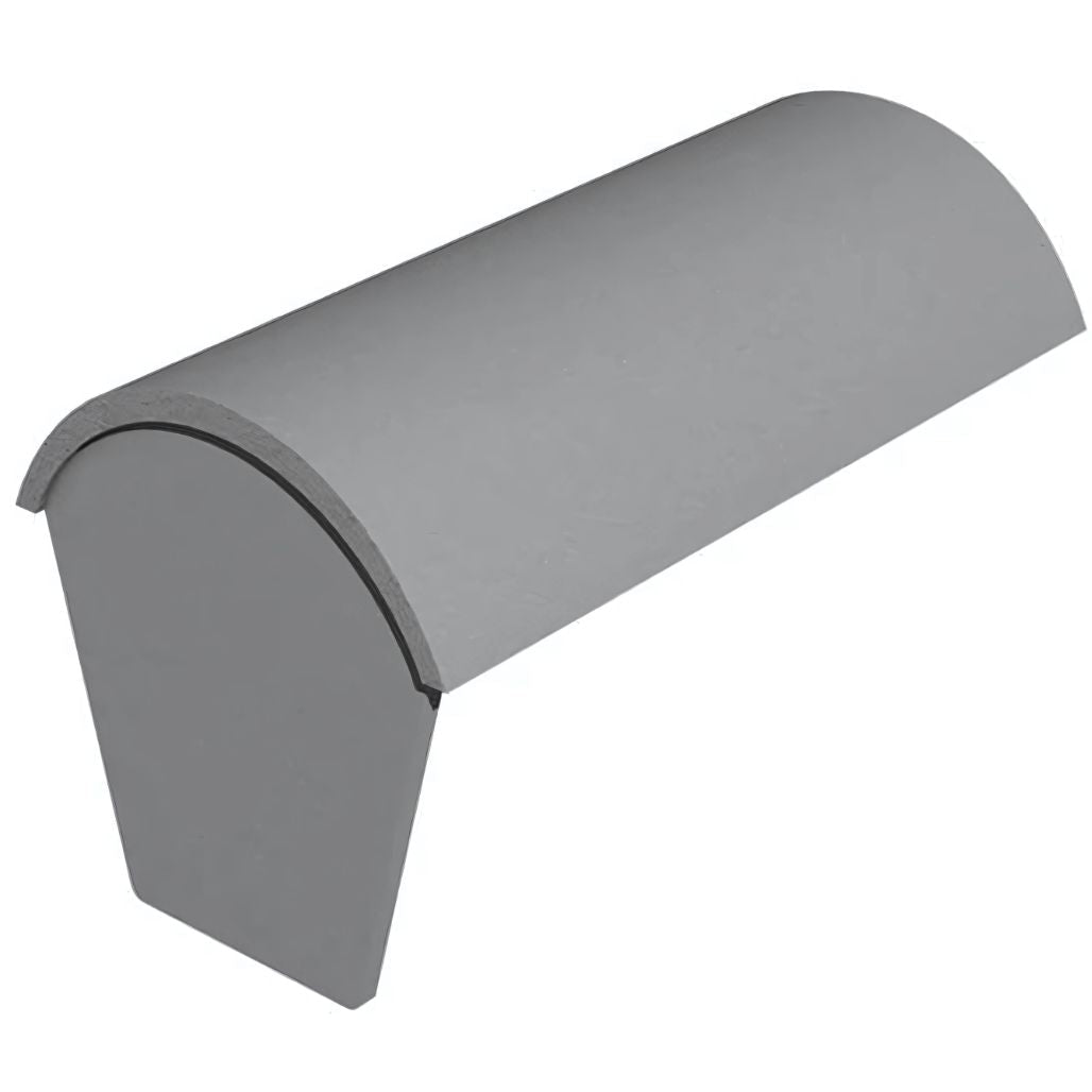 Marley Concrete 457mm Segmental Stop End Ridge tile - JJ Building Materials