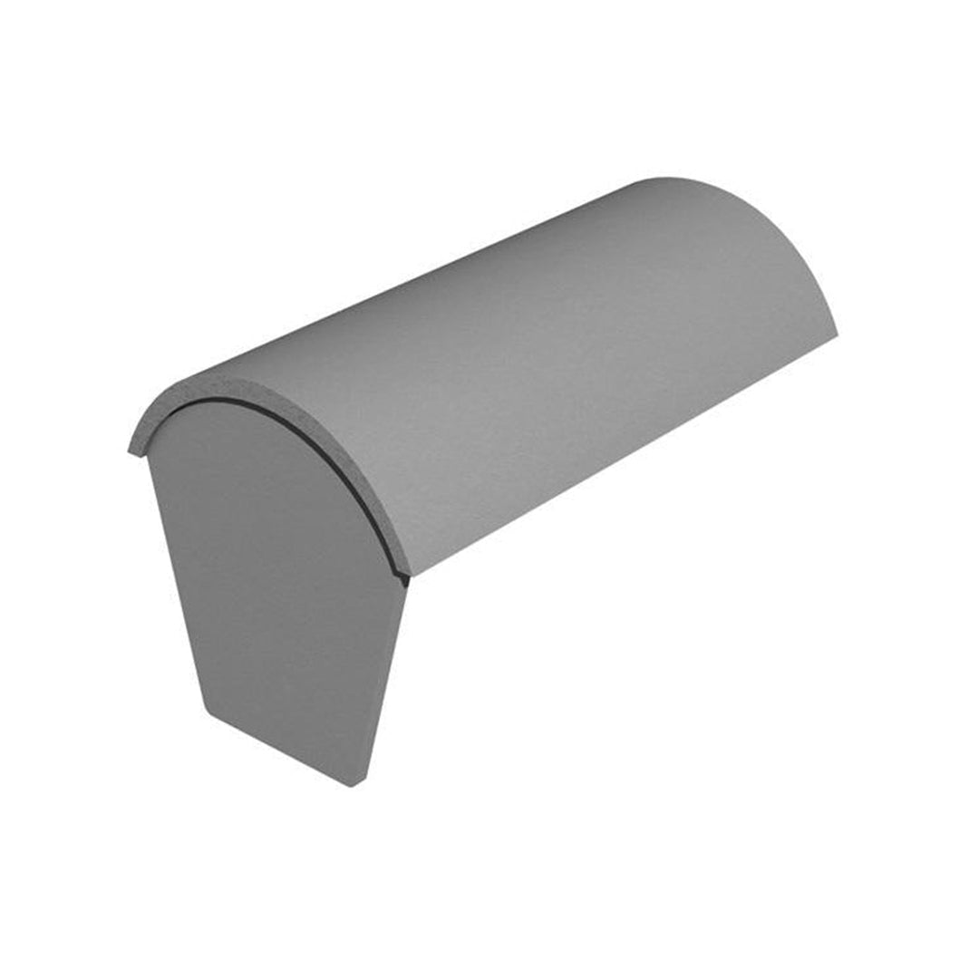 Marley Concrete 457mm Segmental Stop End Ridge tile - JJ Building Materials