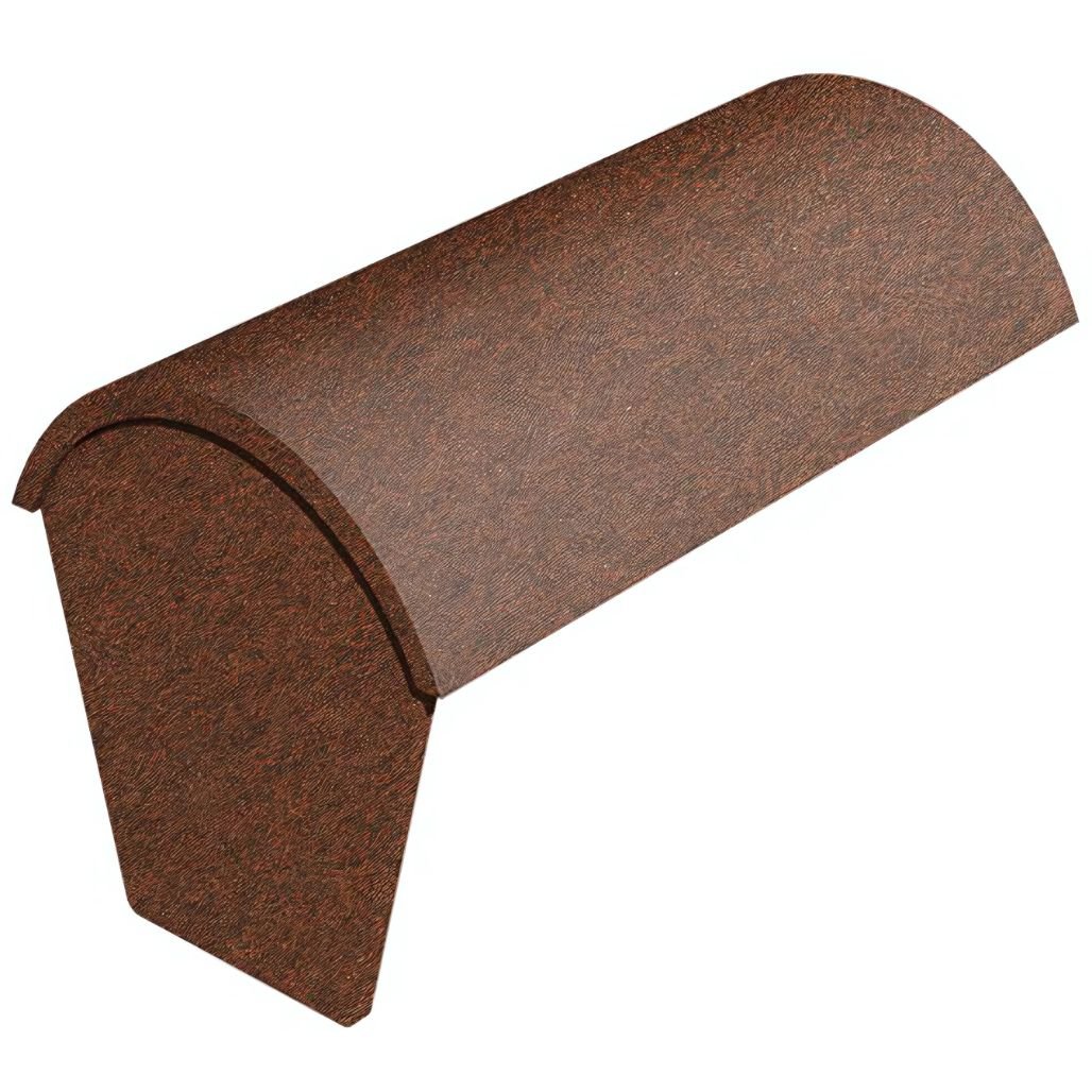 Marley Concrete 457mm Segmental Stop End Ridge tile - JJ Building Materials