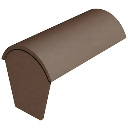 Marley Concrete 457mm Segmental Stop End Ridge tile - JJ Building Materials