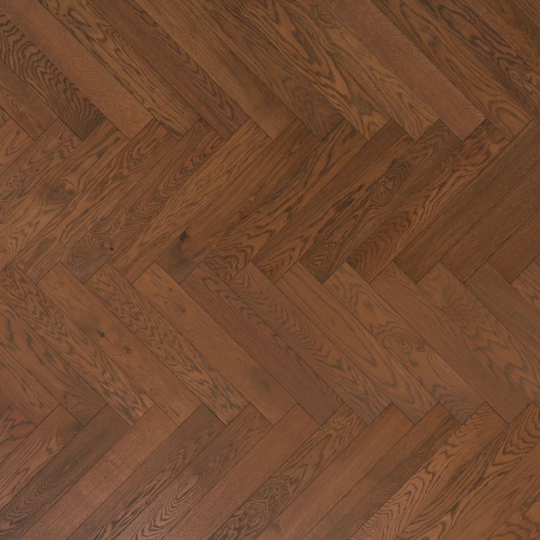 Mayfair Oak Brushed Fusion Hybrid Engineered Wood Flooring - 1.92m2 Pack Size | Parquet Range - JJ Building Materials