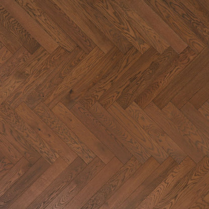 Mayfair Oak Brushed Fusion Hybrid Engineered Wood Flooring - 1.92m2 Pack Size | Parquet Range - JJ Building Materials