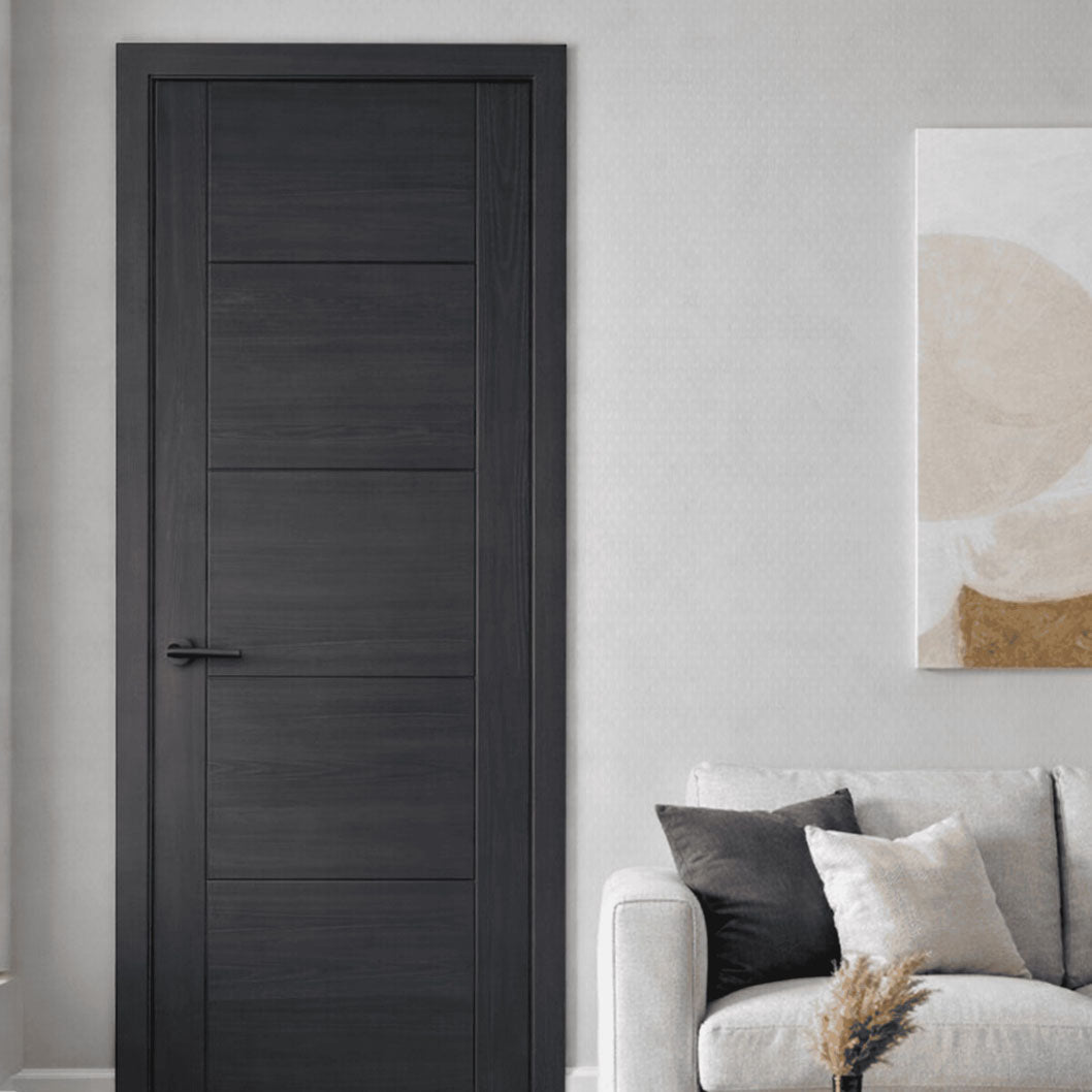 Mendes Black Oak Iseo Door - JJ Building Materials