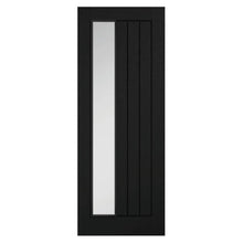 Mendes Black Oak Mexicano 1 Light Clear Glazed (Narrow Offset) Door - JJ Building Materials