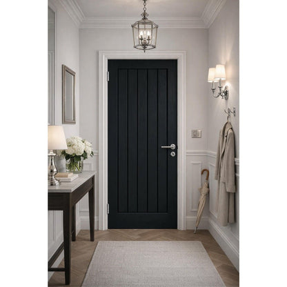 Mendes Black Oak Mexicano FD30 Door - JJ Building Materials