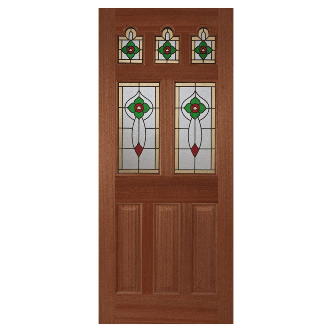 Mendes Hardwood Ealing Rose Glazed Door - JJ Building Materials