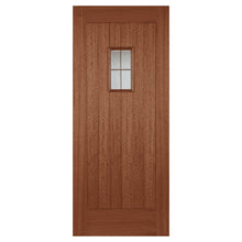 Mendes Hardwood Hillingdon Lead Light Glazed Door - JJ Building Materials