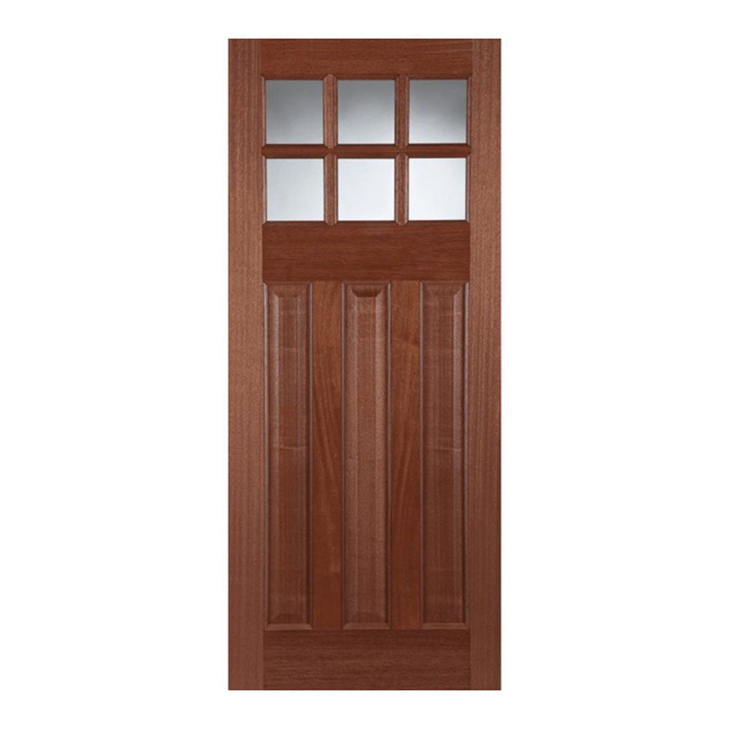 Mendes Hardwood Pattern 664 UN-Glazed Door - JJ Building Materials